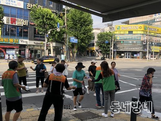 대구 북구, “복현1동 지역자율방재단 얼음물 나눔 행사 실시