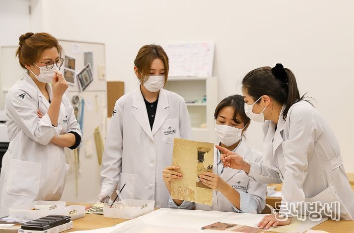 대구간송미술관 수리·복원 공정 진행