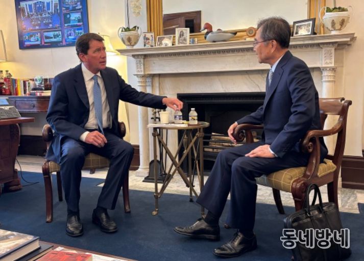 빌 해거티 상원의원과 조현 장관 면담
