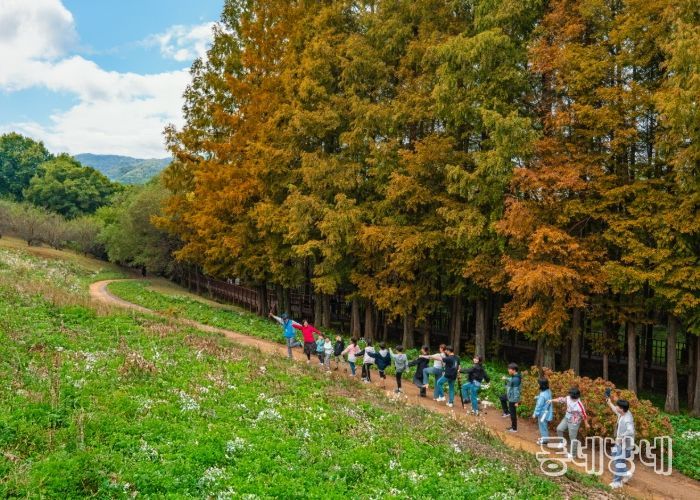 작년 체험관광 참여 사진(광주호수생태원)