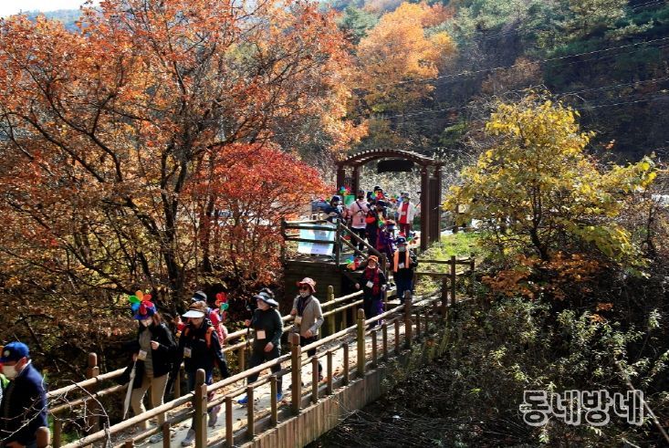 죽계구곡길 라디엔티어링 진행모습