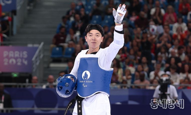 춘천시 장애인태권도 선수 주정훈(패럴림픽 메달리스트)