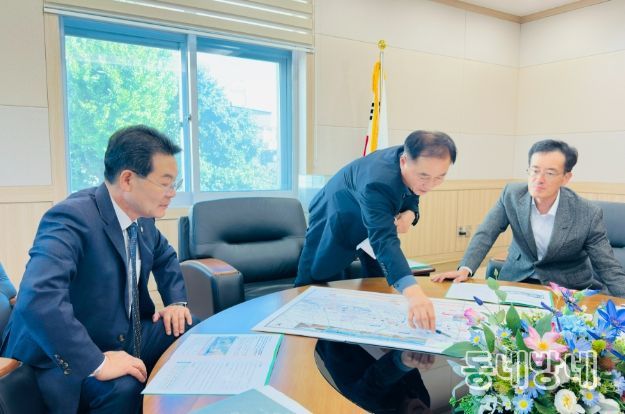 권익현 부안군수, 익산지방국토관리청 방문 현안사업 건의