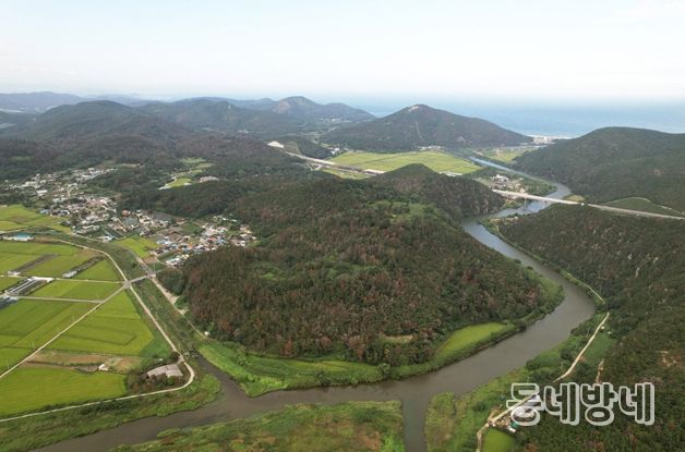 북미질부성 전경.