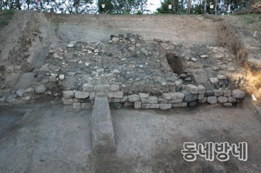 삼례토성 조사 후 전경