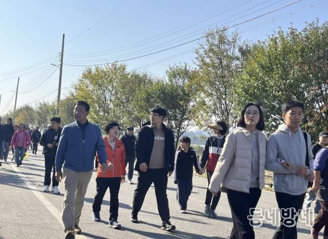 지난해 한천천 탐방 축제 사진