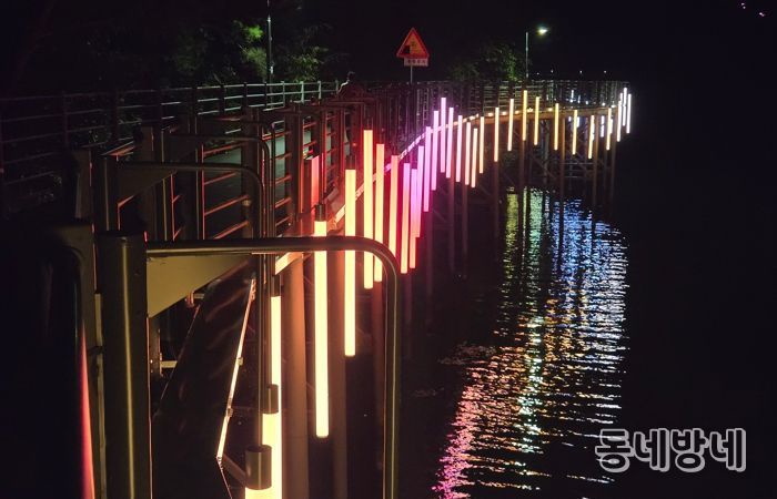 춘천 의암호 야경벨트 완성…시민과 6일 첫 점등