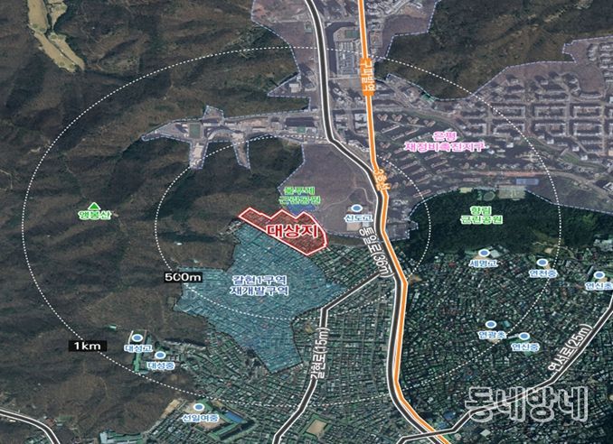 위치도(성북구 성북동 226-103번지 일대)