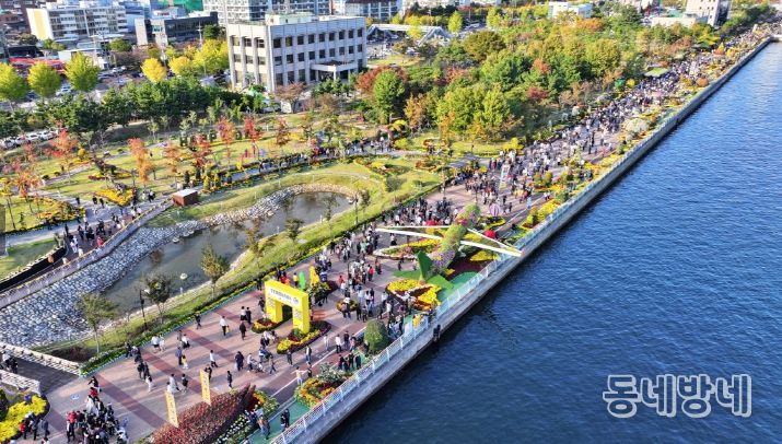 제25회 마산가고파국화축제 개막