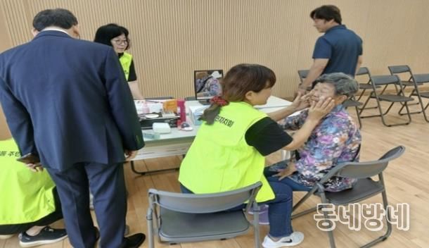 장수사진 촬영현장