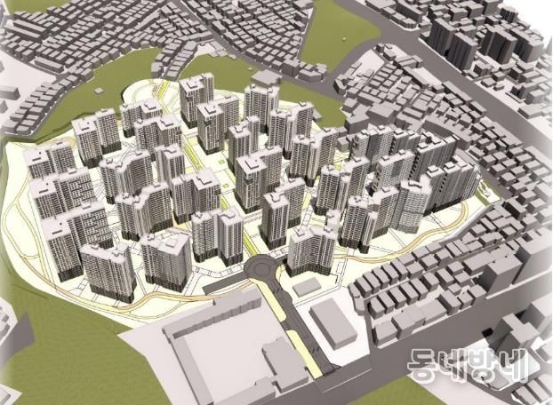 양천구, 신월시영아파트 재건축 조감도