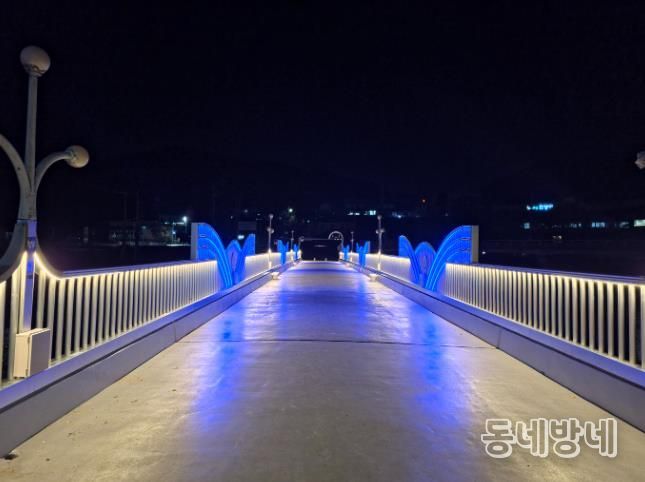 안흥면 시가지 경관조명