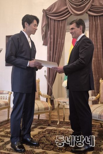 한-볼리비아 사진1(파스 대통령)