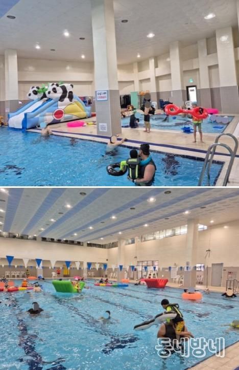 시민의 여가와 웃음이 함께하는 주말! 파주시, 다목적체육관 ‘가족 물놀이장’ 운영