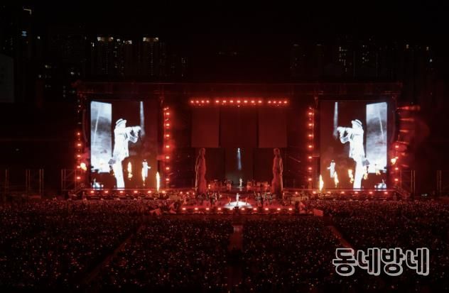 지드래곤 공연 현장(제공=쿠팡플레이)