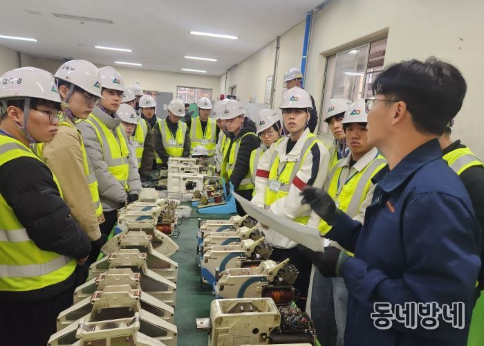 철도 운전 면허 교육생 현장 실습 사진