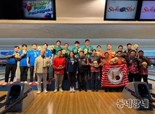 울주군청 볼링팀, 아시아 인터시티 챔피언쉽 금·은·동 쾌거