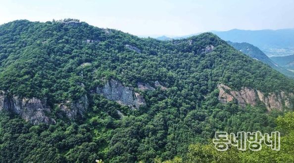 오봉산 산림과 암상 경관