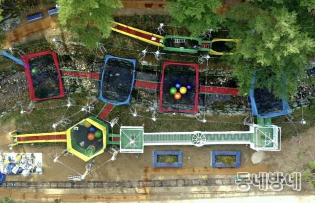 보은군, 속리산 숲속놀이터 준공 완료…내년 3월 본격 운영