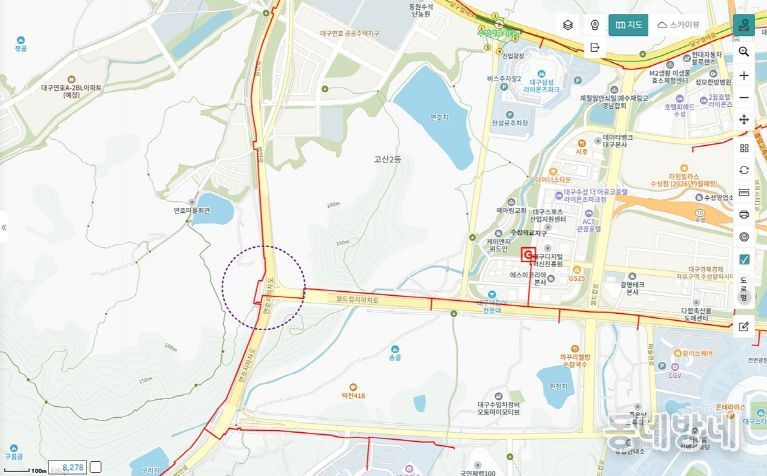 비상훈련지 약도