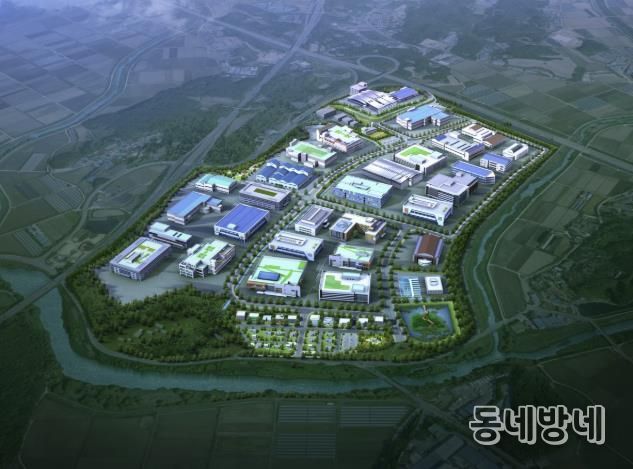 테크노폴리스 산단 조감도