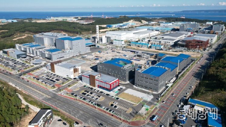 포항 영일만산단 에코프로포항캠퍼스 전경.