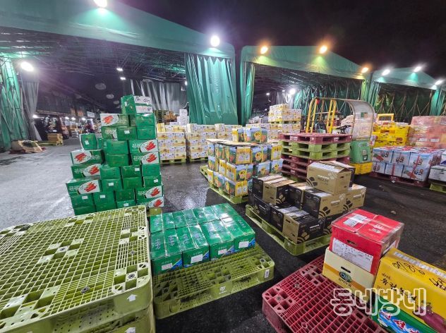 ‘제값 받는 제주 농산물’제주시, 가락시장서 유통 현장 점검