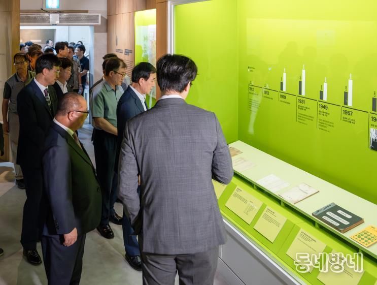 특별전 전시해설 스케치 사진