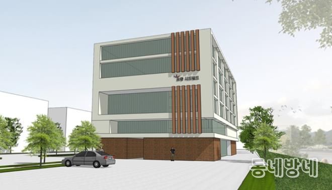초동면 초동특별농공단지 내 설립 예정인 임대형 기숙사 조감도