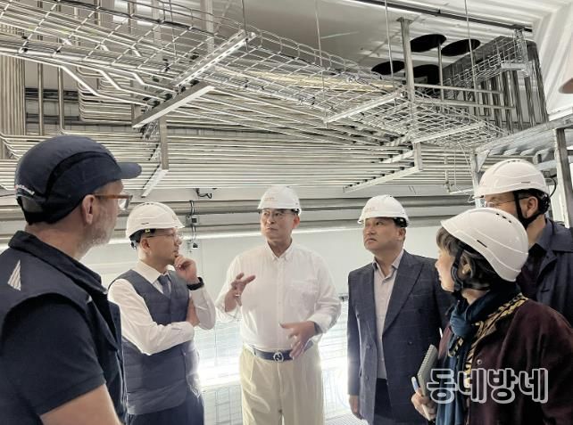 중입자 가속기 현장 방문