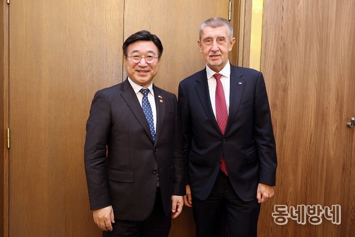 안드레이 바비쉬 체코 총리 접견