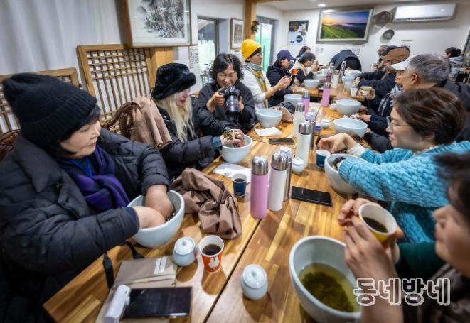 겨울순천, 차(茶)오름 팸투어 개최”