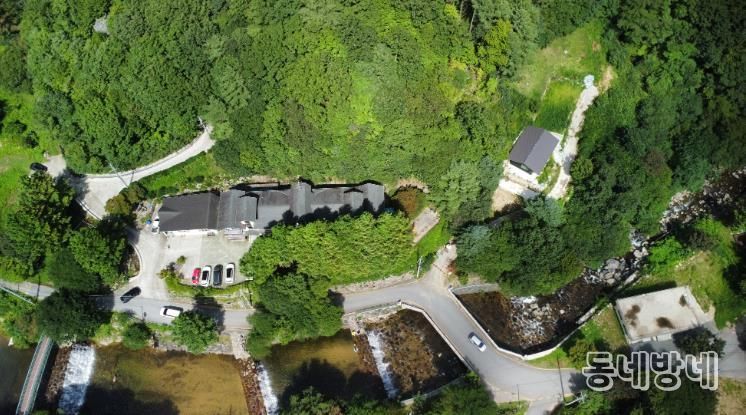 용추자연휴양림 전경