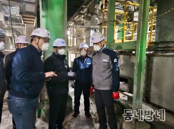 여수시도시관리공단, 동절기 대비 경영진 사업장 안전점검 활동