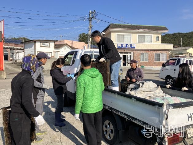 기장군, ‘다시마 종자생산 연구성과물’ 어업현장 보급