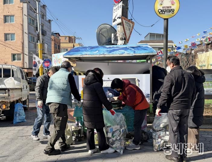 수원시 장안구 연무동, 주민자치회와 함께 생활폐자원 집중수거 실시