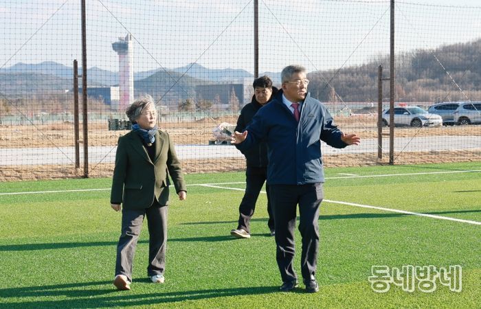 예천군, 새해 주민 안전을 위한 체육시설 점검