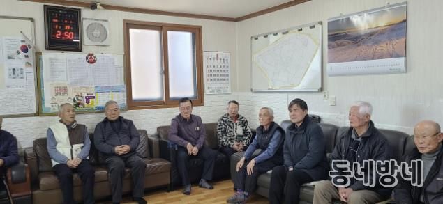 고양시 행주동, 새해맞이 경로당 순회 방문…현장 소통 행정 펼쳐