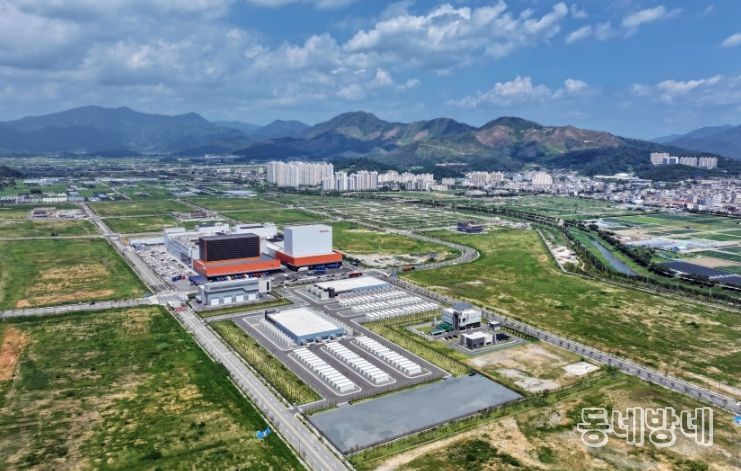밀양시 나노융합국가산업단지 전경