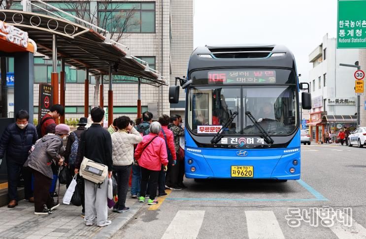 ‘철도 개통 효과 톡톡’지난해 울진 관광객 890만 명(무료버스)