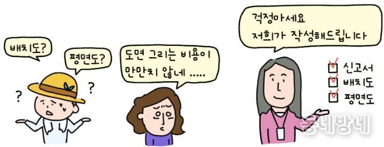 농막 신고도서 무료 작성 서비스 ‘시민 만족도 높아’