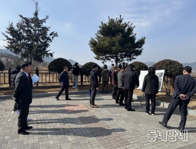 전남 국민안전체험관 건립 관련, 전라남도의회 특별위원회 장흥군 현장 방문