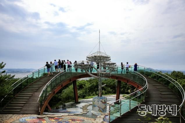 바다향기수목원 전경