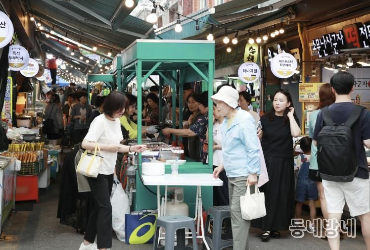 지난해 인헌시장 별빛야간 음식문화축제 전경