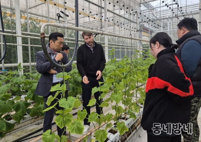 해외전문가 초청 오이 재배기술 심화교육