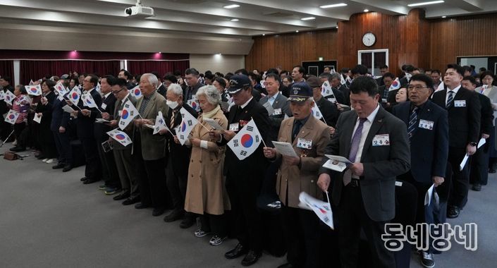 나주시가 지난 1일 제107주년 3·1절 기념행사를 개최했다.