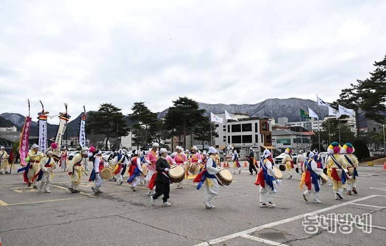 평창군, 정월대보름 지신밟기 행사 개최…군민 안녕·풍년 기원