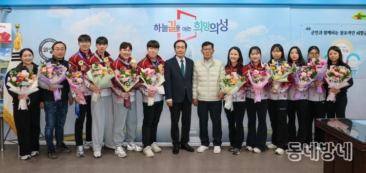 의성군청컬링팀, 제107회 전국동계체육대회 전 부문 맹활약