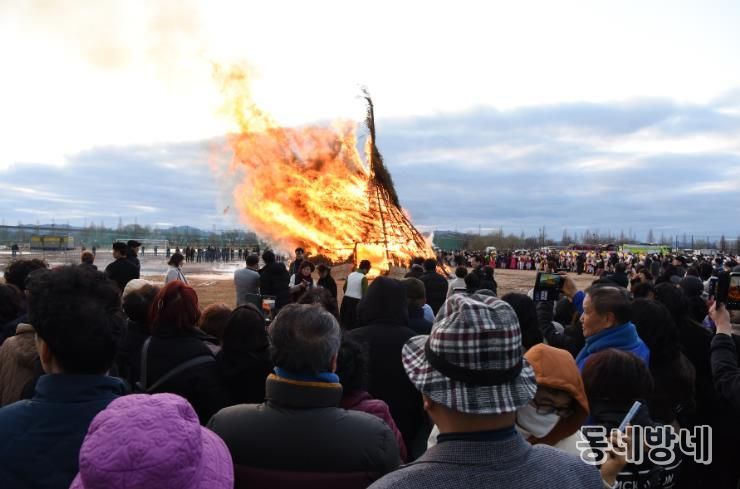 사상전통달집놀이2026.3.3 (달집태우기)