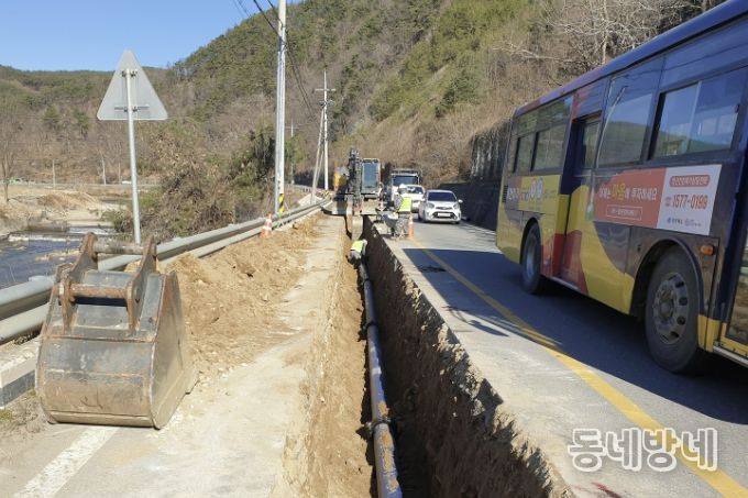 예천군, 30년 이상 노후 수도관 연차적 전면 교체 추진